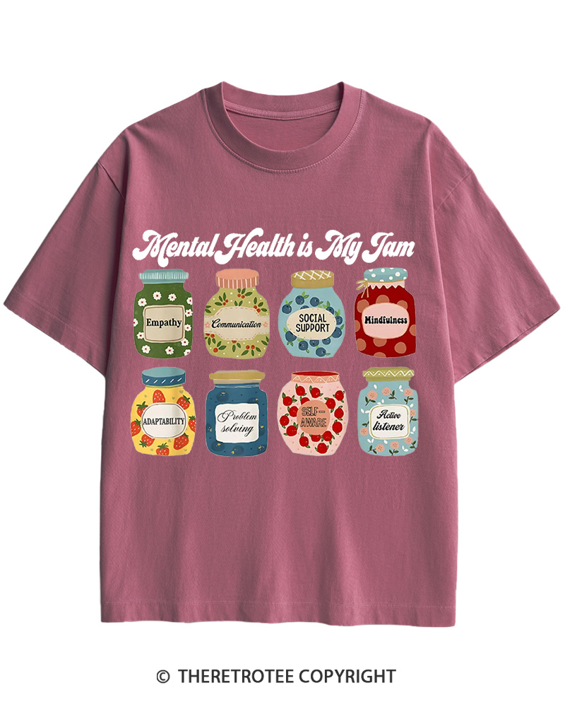 TheRetroTee Mental Health 1950s Cotton T-Shirt