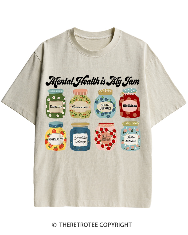 TheRetroTee Mental Health 1950s Cotton T-Shirt