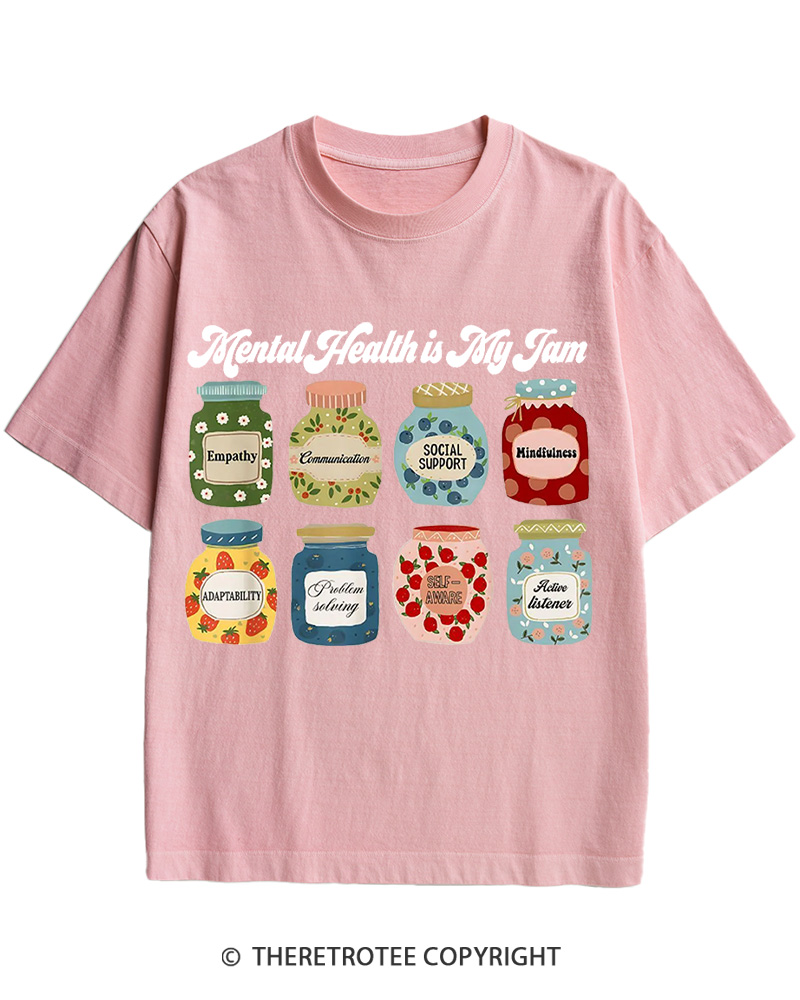 TheRetroTee Mental Health 1950s Cotton T-Shirt