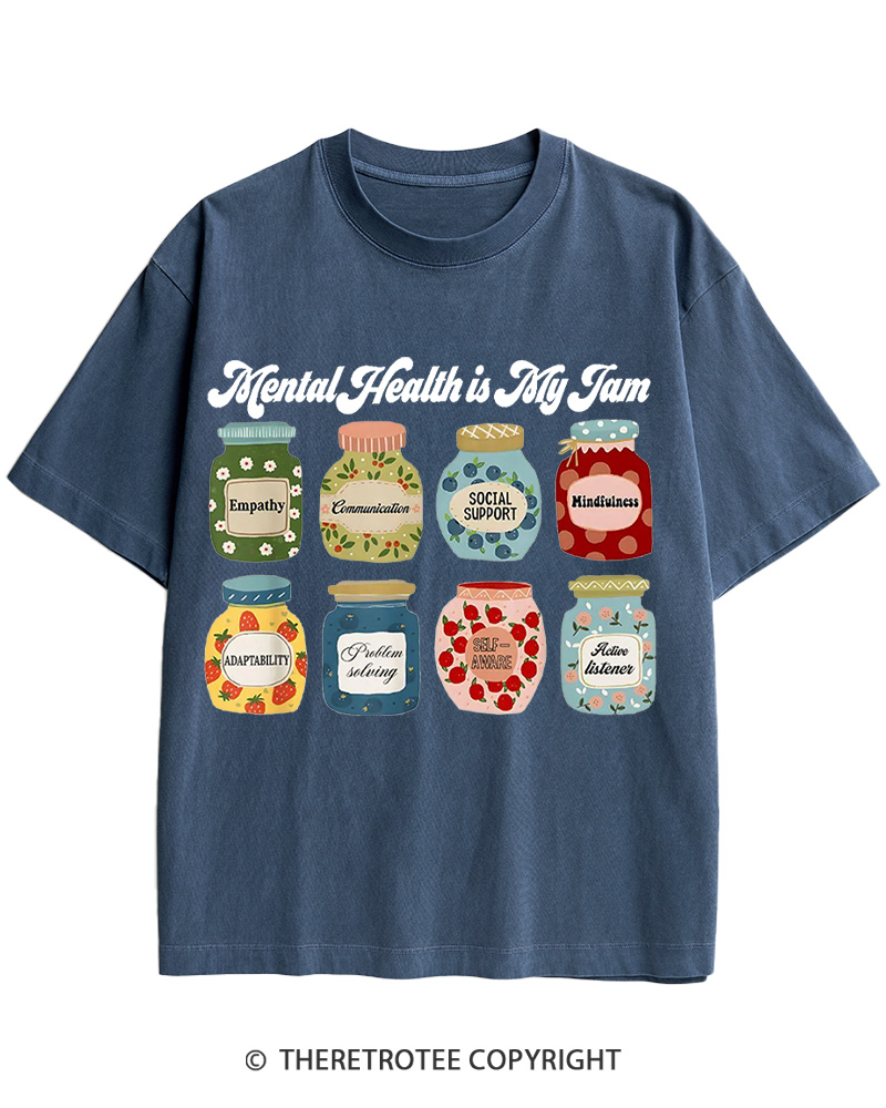 TheRetroTee Mental Health 1950s Cotton T-Shirt