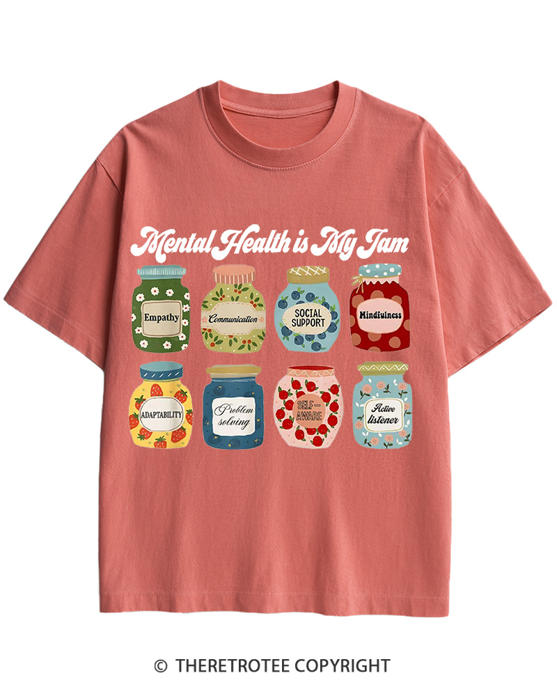 TheRetroTee Mental Health 1950s Cotton T-Shirt