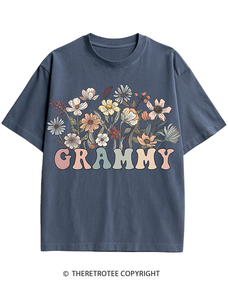 TheRetroTee Gift For Grammy 1950s Cotton T-Shirt