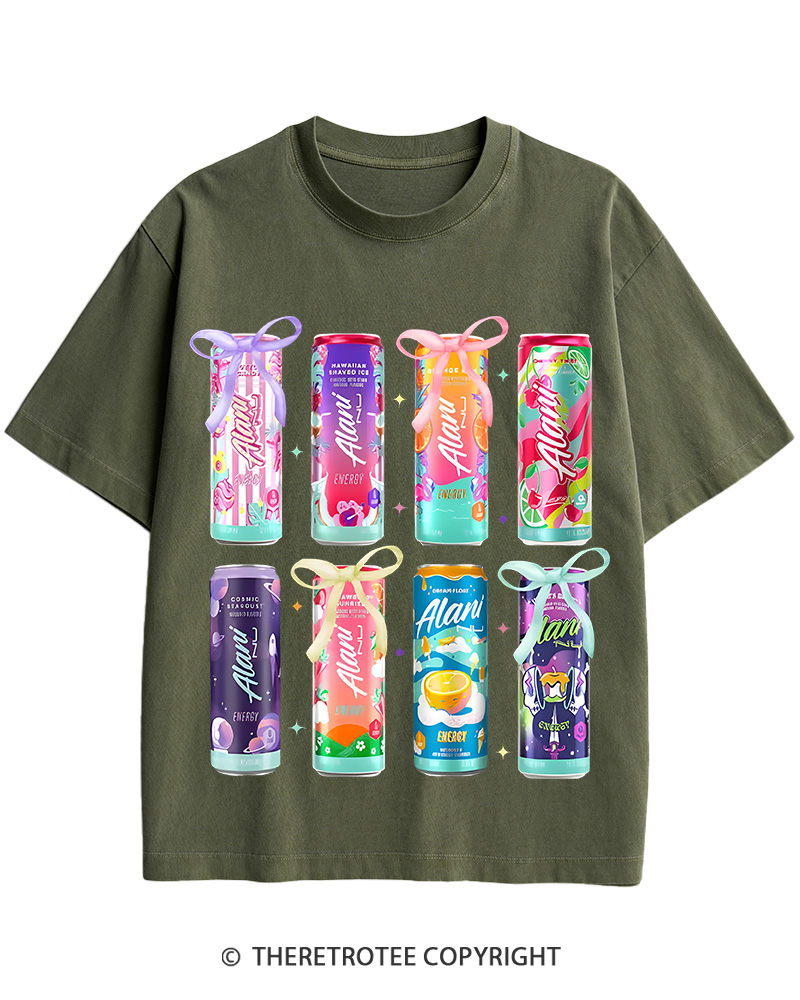 TheRetroTee Energy Drink Meme Cotton T-Shirt