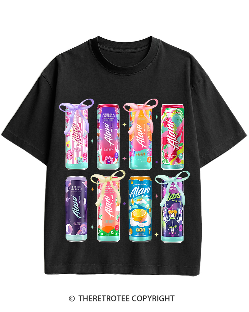 TheRetroTee Energy Drink Meme Cotton T-Shirt