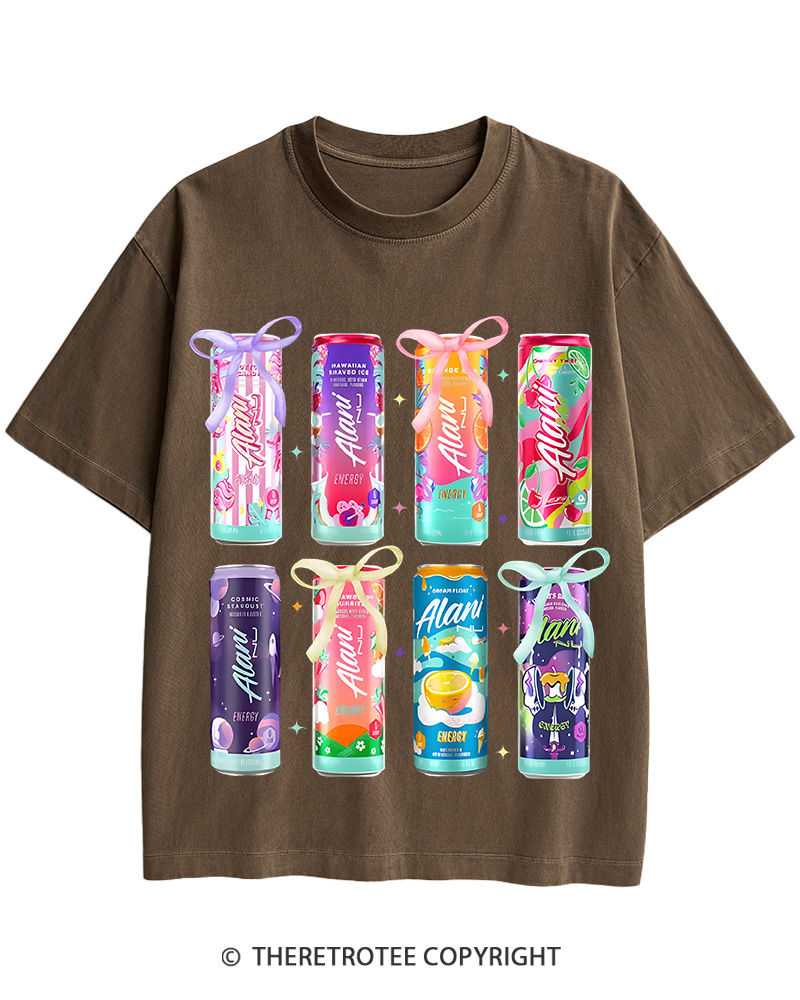 TheRetroTee Energy Drink Meme Cotton T-Shirt