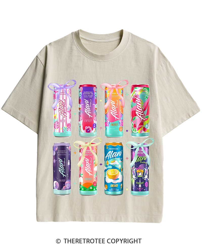 TheRetroTee Energy Drink Meme Cotton T-Shirt