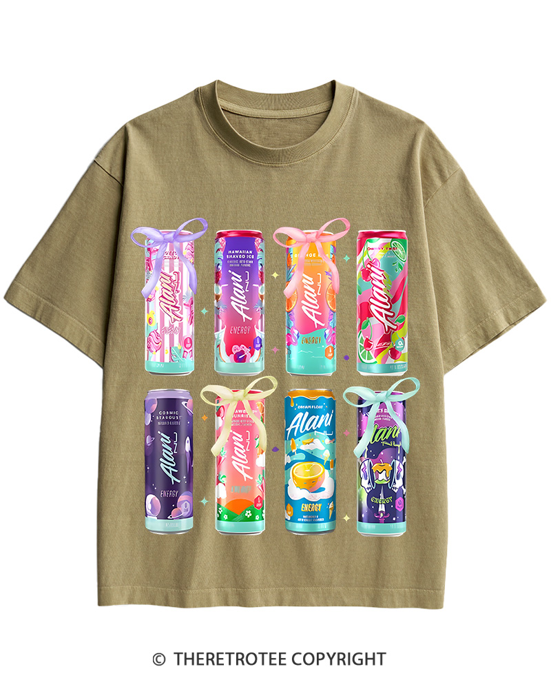 TheRetroTee Energy Drink Meme Cotton T-Shirt