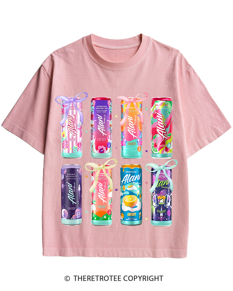 TheRetroTee Energy Drink Meme Cotton T-Shirt