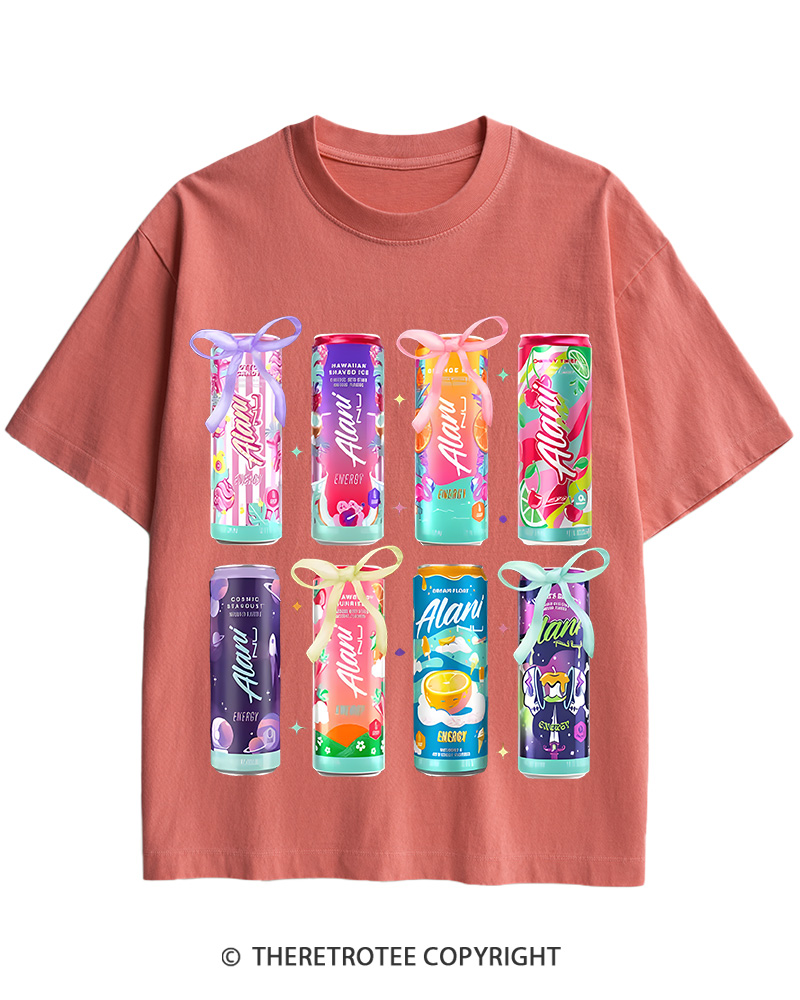 TheRetroTee Energy Drink Meme Cotton T-Shirt