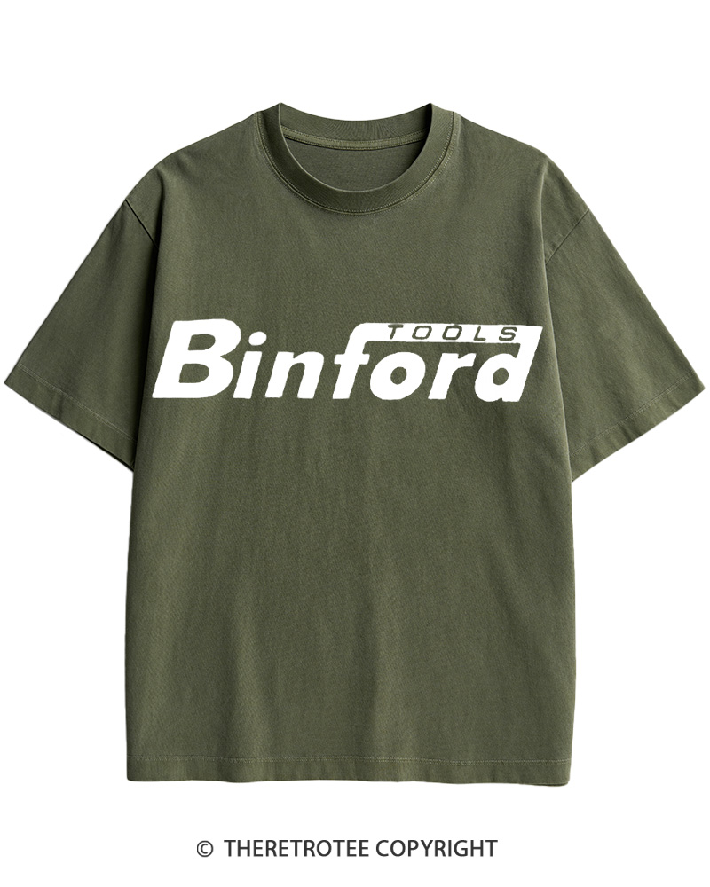 TheRetroTee Binford Tools 1990s Cotton T-Shirt