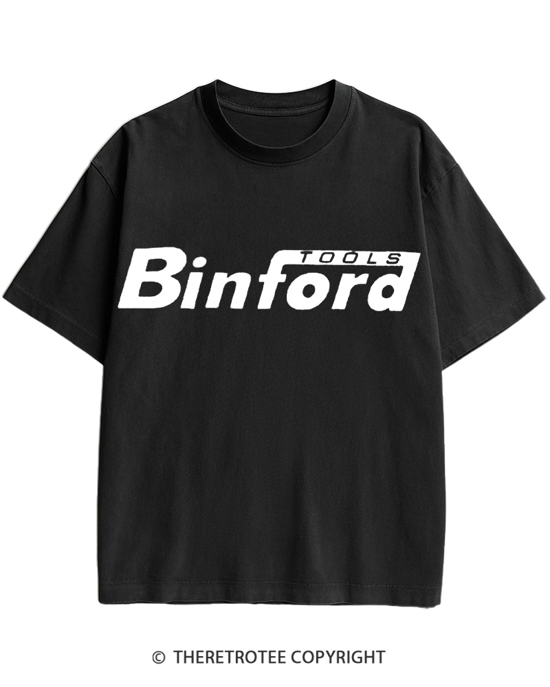 TheRetroTee Binford Tools 1990s Cotton T-Shirt
