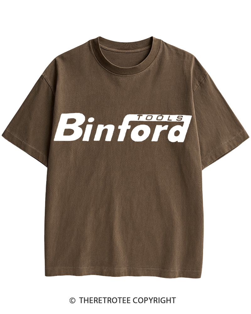 TheRetroTee Binford Tools 1990s Cotton T-Shirt
