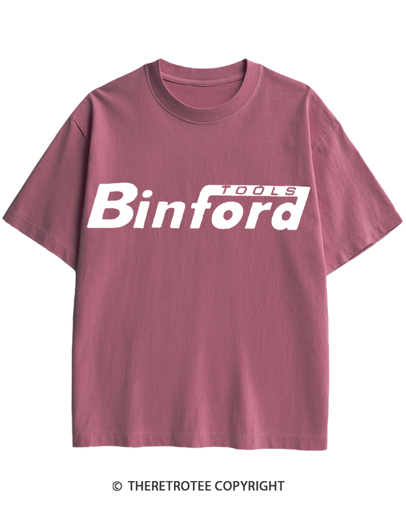 TheRetroTee Binford Tools 1990s Cotton T-Shirt