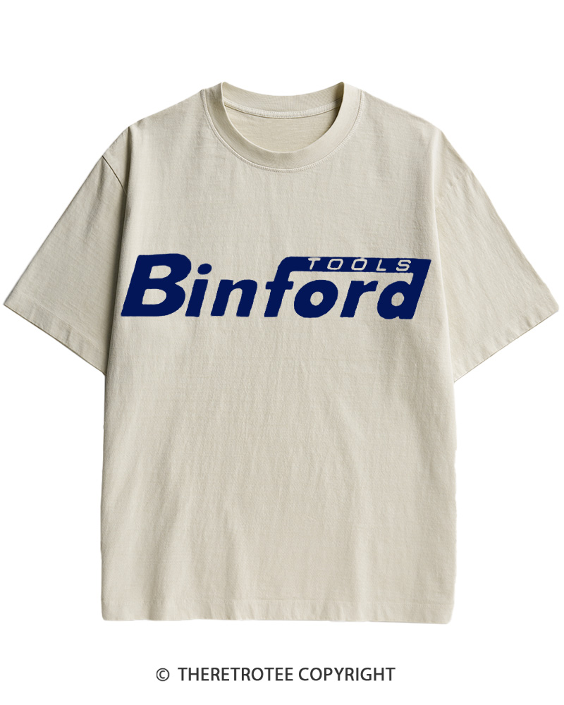 TheRetroTee Binford Tools 1990s Cotton T-Shirt