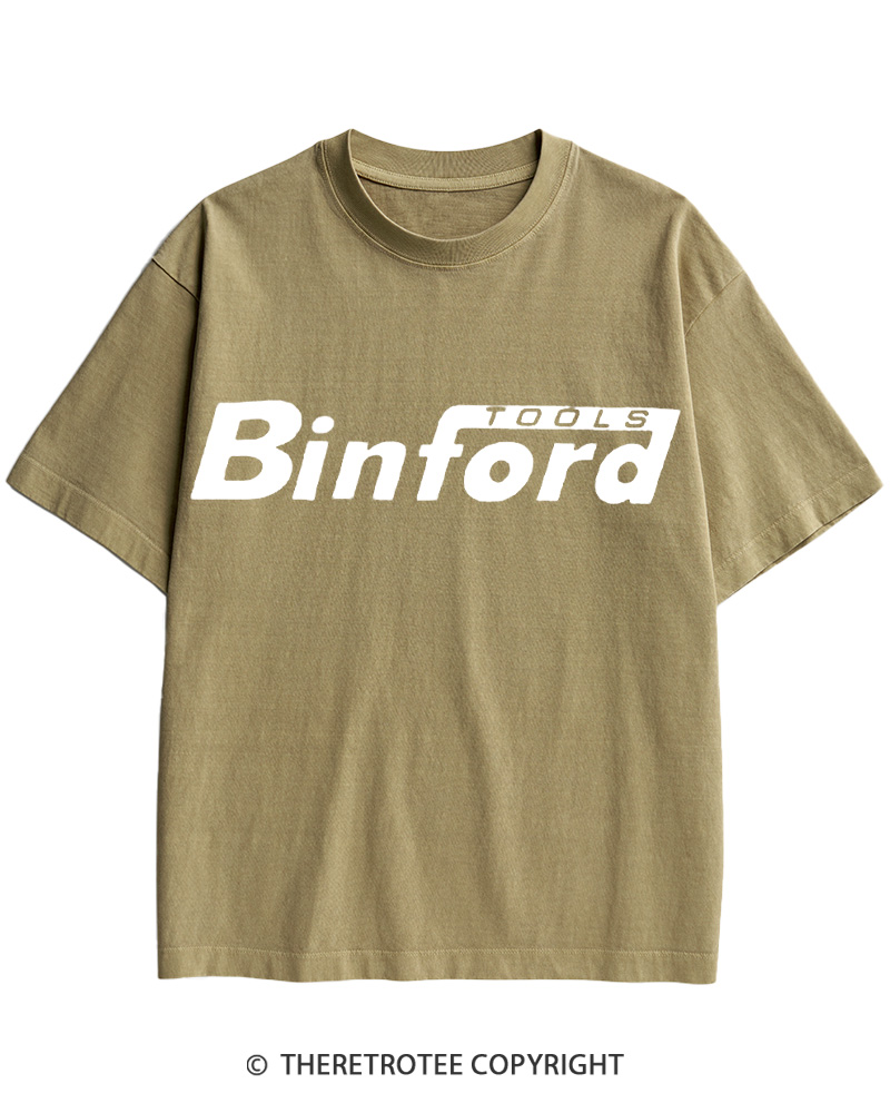 TheRetroTee Binford Tools 1990s Cotton T-Shirt