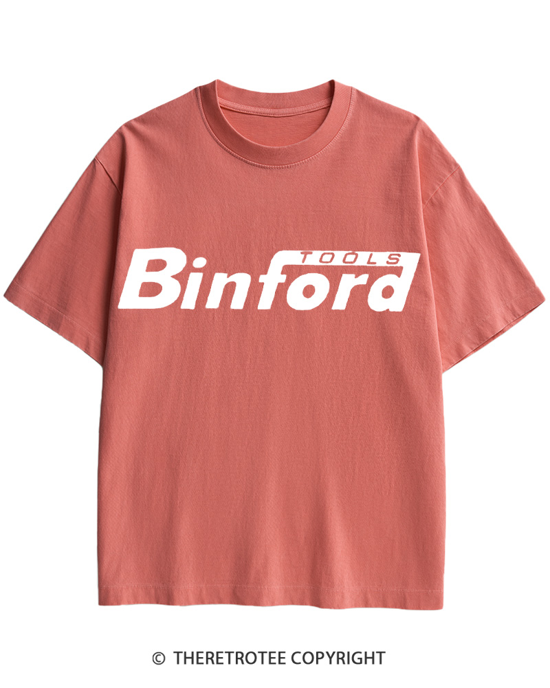 TheRetroTee Binford Tools 1990s Cotton T-Shirt