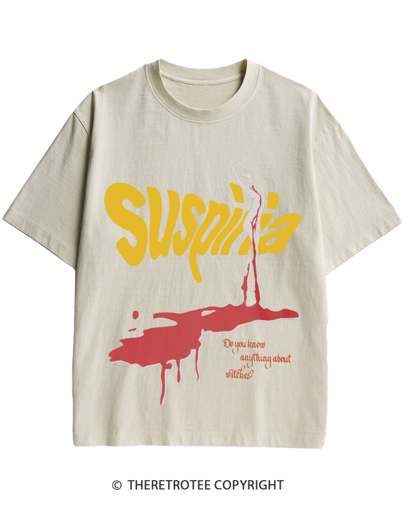 TheRetroTee Italian Film Dance Cult Seance 1970s Cotton T-Shirt