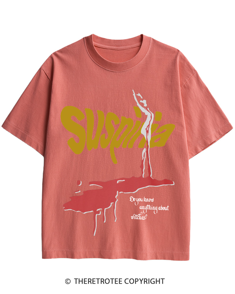 TheRetroTee Italian Film Dance Cult Seance 1970s Cotton T-Shirt