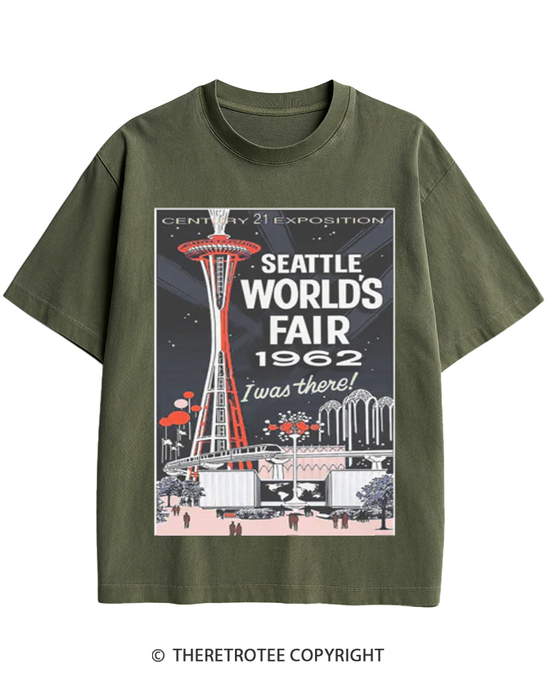 TheRetroTee 1962 World's Fair - Seattle Cotton T-Shirt
