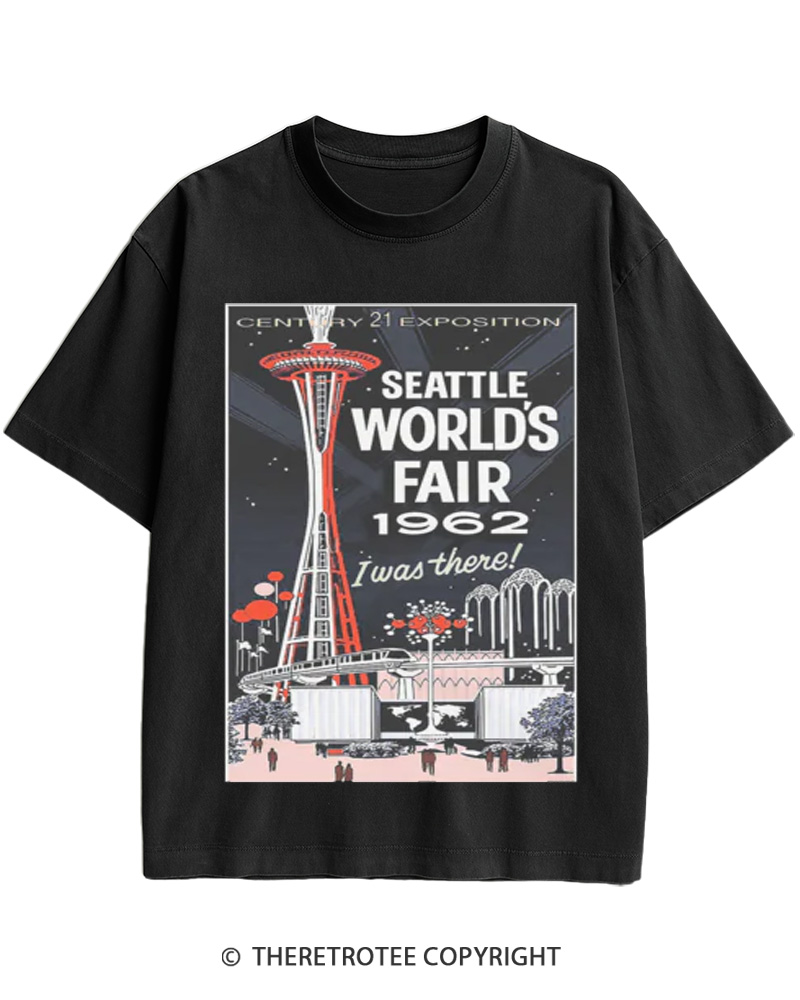 TheRetroTee 1962 World's Fair - Seattle Cotton T-Shirt