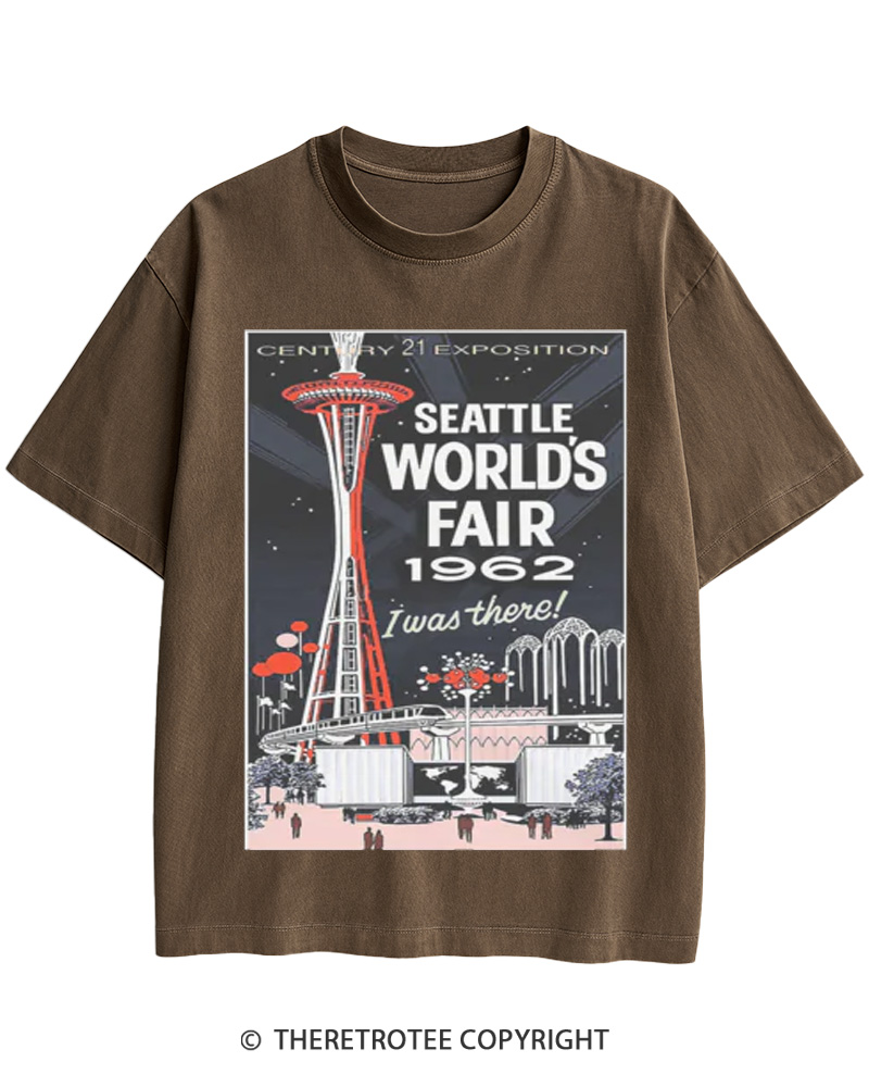 TheRetroTee 1962 World's Fair - Seattle Cotton T-Shirt