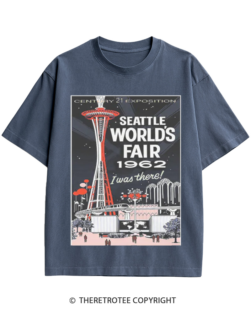 TheRetroTee 1962 World's Fair - Seattle Cotton T-Shirt