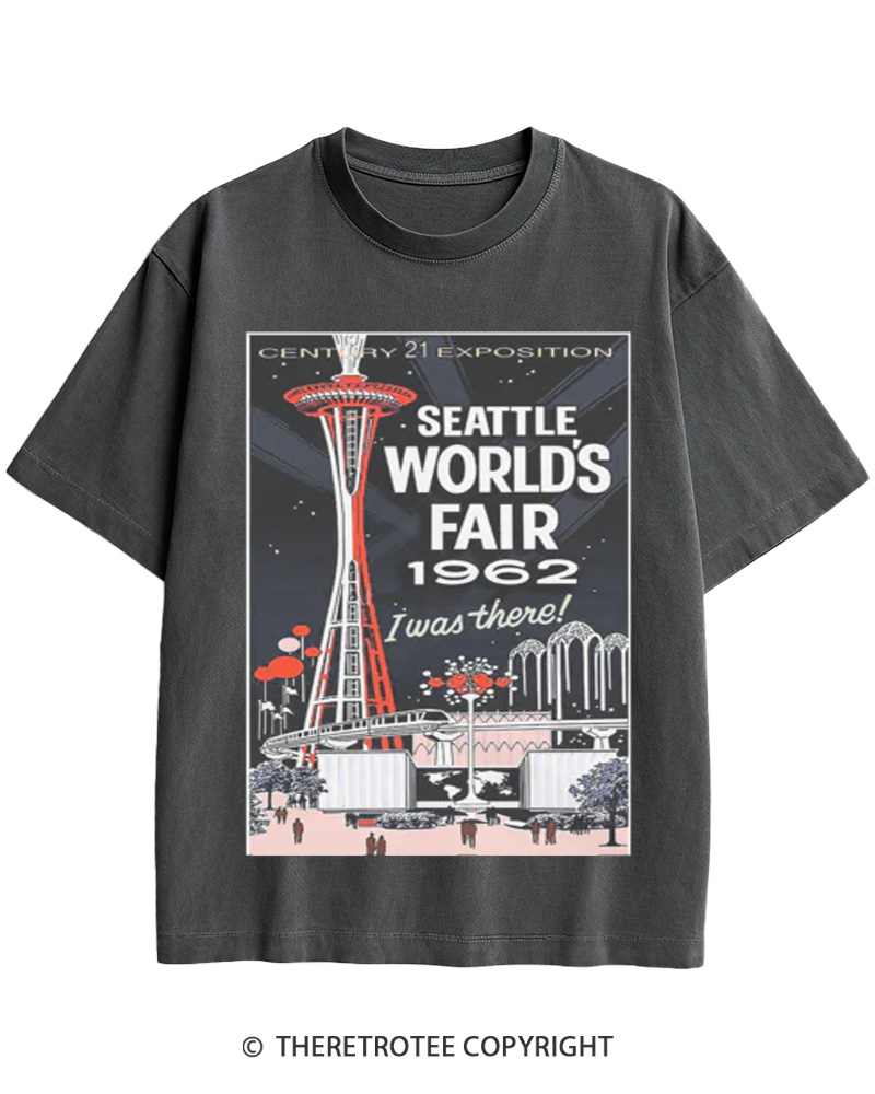 TheRetroTee 1962 World's Fair - Seattle Cotton T-Shirt