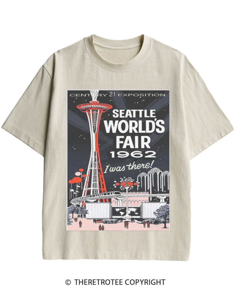 TheRetroTee 1962 World's Fair - Seattle Cotton T-Shirt