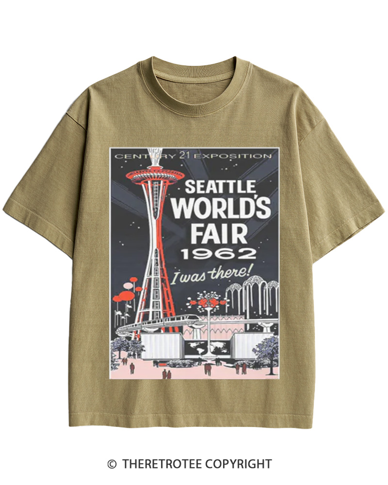 TheRetroTee 1962 World's Fair - Seattle Cotton T-Shirt