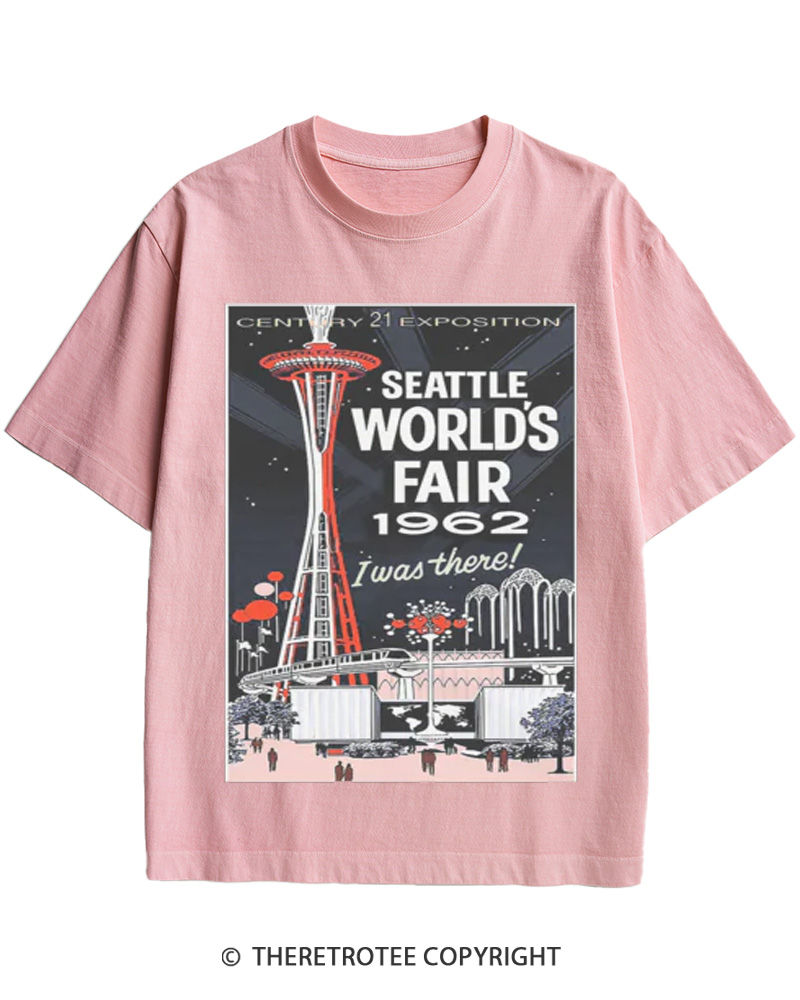 TheRetroTee 1962 World's Fair - Seattle Cotton T-Shirt