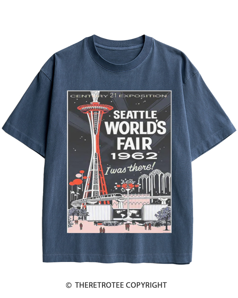 TheRetroTee 1962 World's Fair - Seattle Cotton T-Shirt