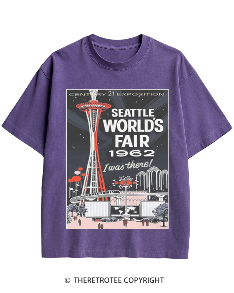 TheRetroTee 1962 World's Fair - Seattle Cotton T-Shirt