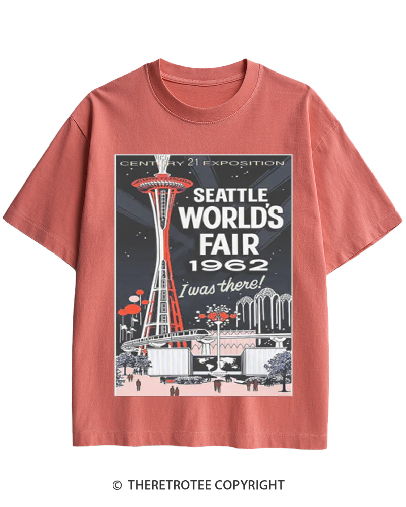 TheRetroTee 1962 World's Fair - Seattle Cotton T-Shirt