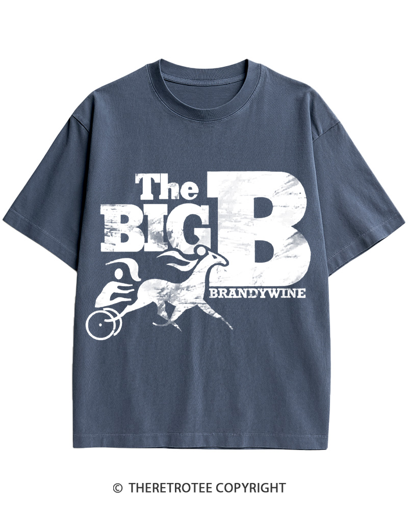 TheRetroTee Brandywine Raceway 1975 Cotton T-Shirt