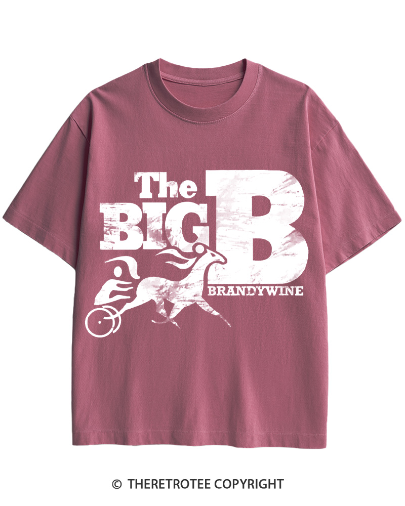 TheRetroTee Brandywine Raceway 1975 Cotton T-Shirt