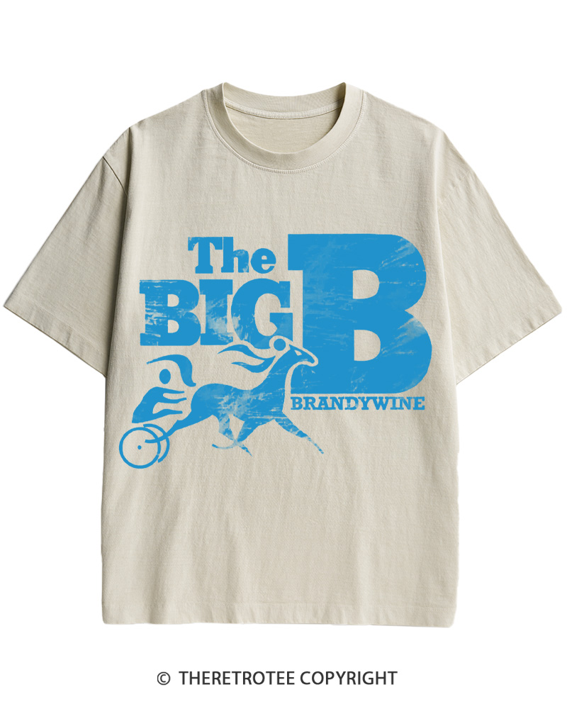 TheRetroTee Brandywine Raceway 1975 Cotton T-Shirt