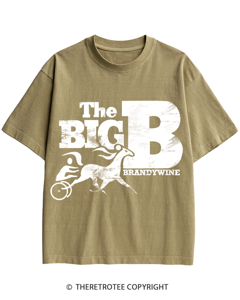 TheRetroTee Brandywine Raceway 1975 Cotton T-Shirt