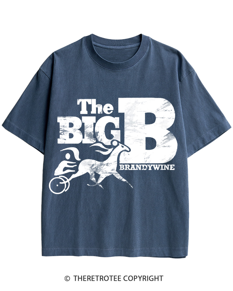 TheRetroTee Brandywine Raceway 1975 Cotton T-Shirt