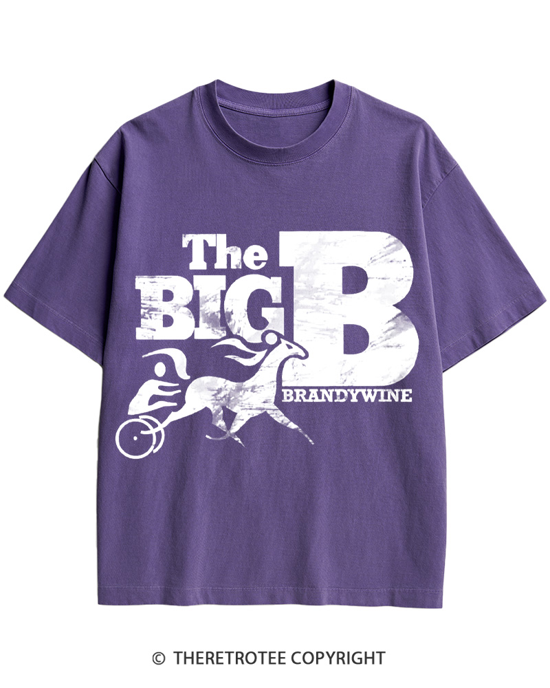 TheRetroTee Brandywine Raceway 1975 Cotton T-Shirt