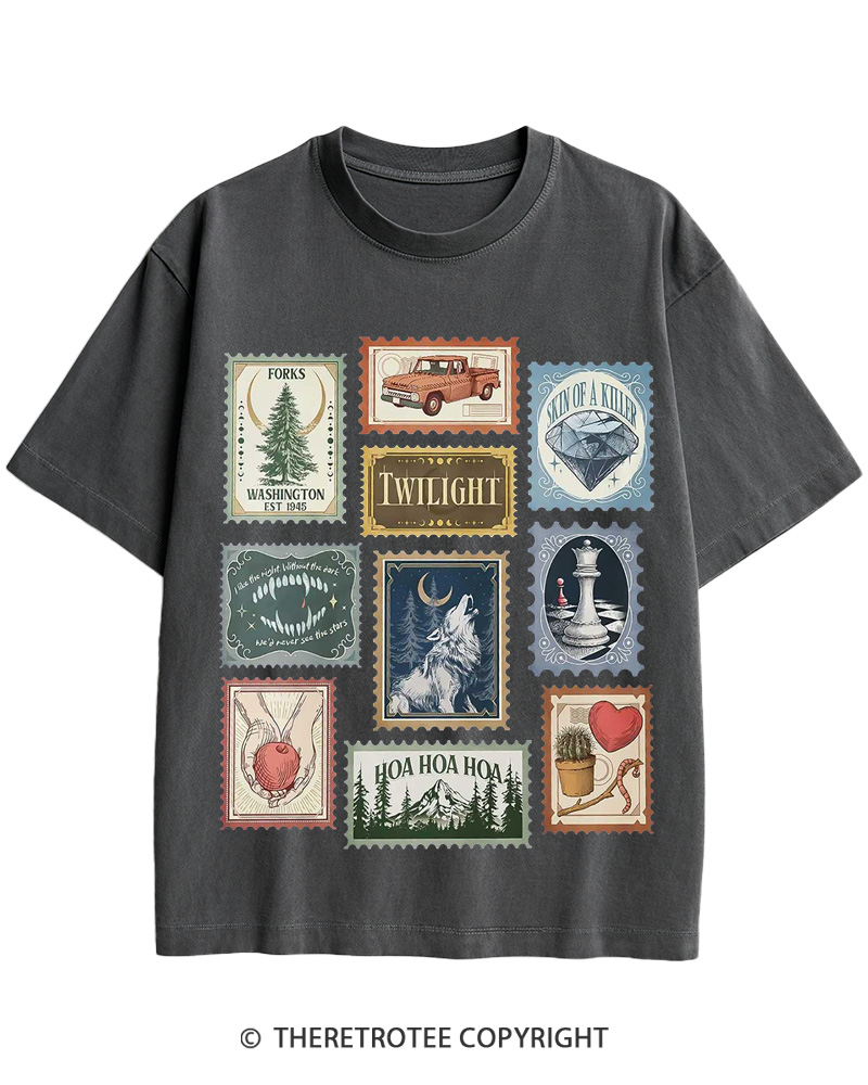 TheRetroTee City Of Forks Cotton T-Shirt