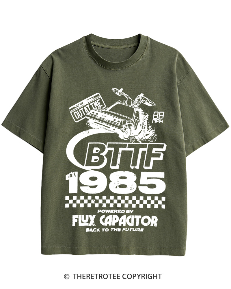 TheRetroTee Colour Block 1980s Cotton T-Shirt