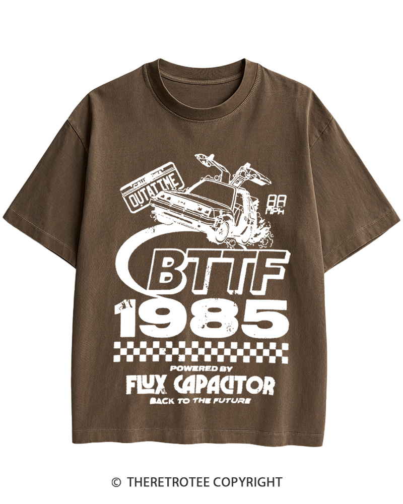 TheRetroTee Colour Block 1980s Cotton T-Shirt