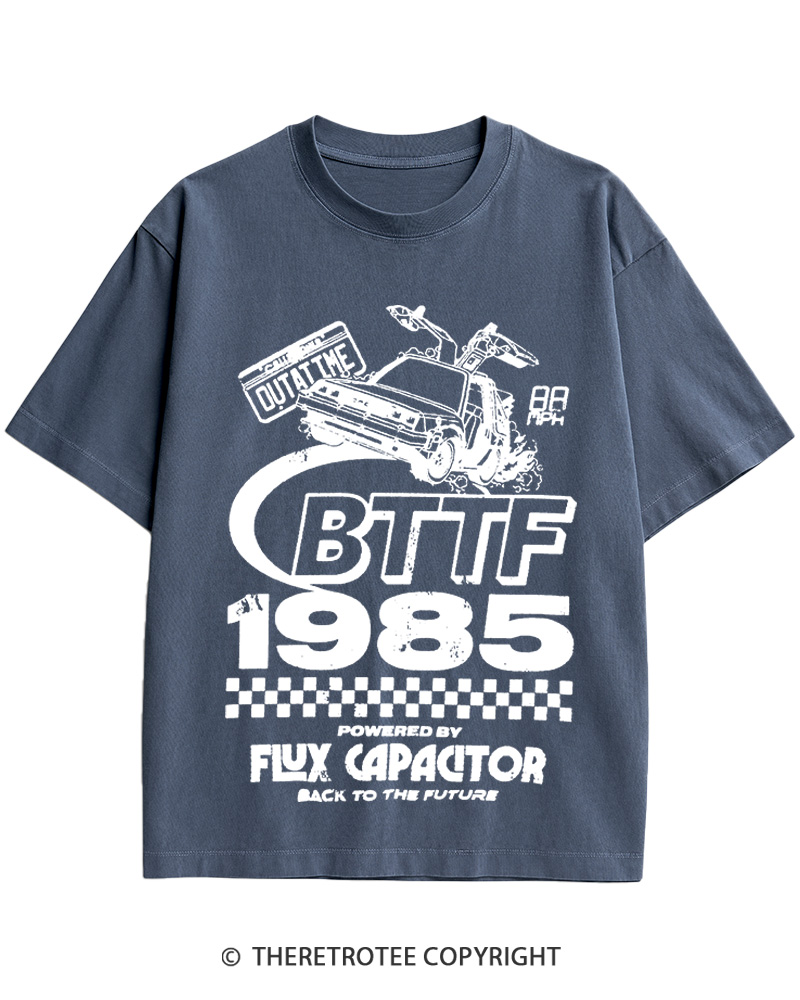 TheRetroTee Colour Block 1980s Cotton T-Shirt