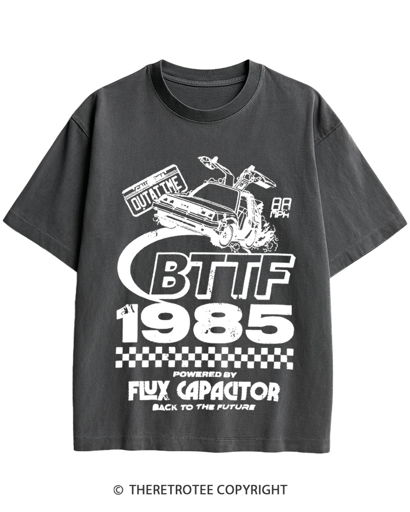 TheRetroTee Colour Block 1980s Cotton T-Shirt