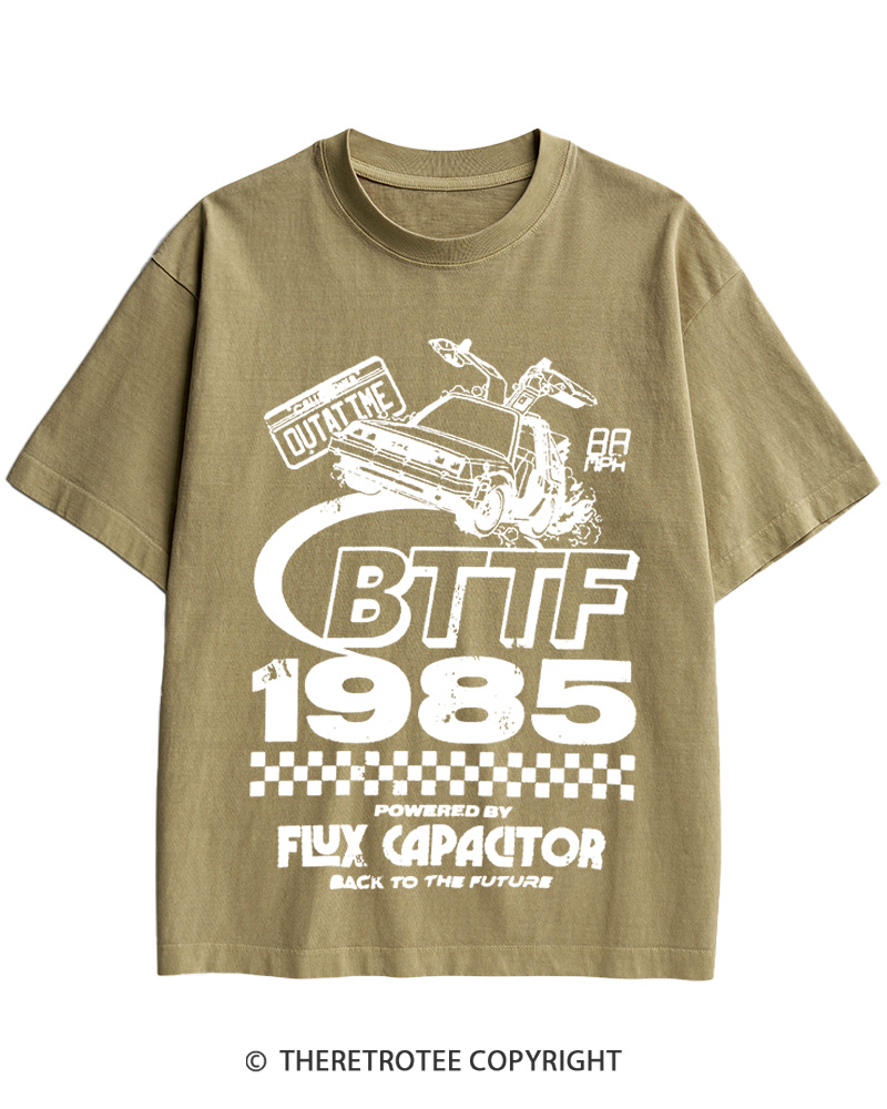 TheRetroTee Colour Block 1980s Cotton T-Shirt