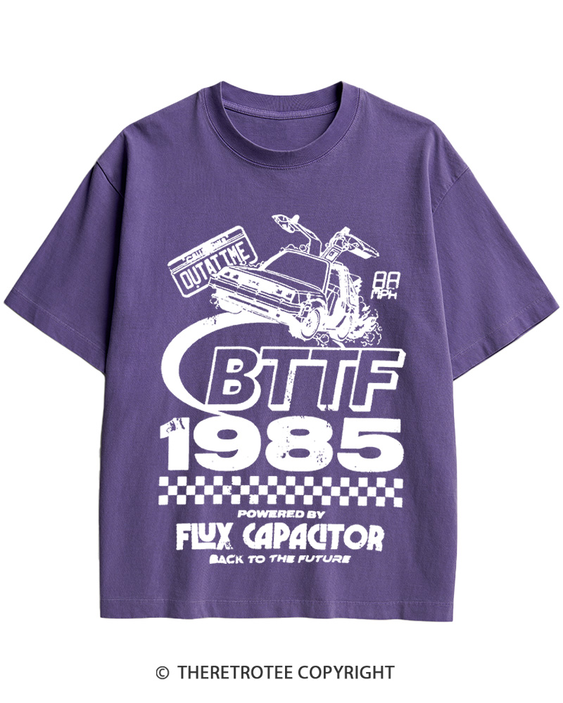 TheRetroTee Colour Block 1980s Cotton T-Shirt