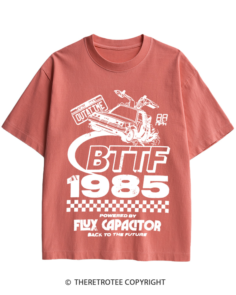 TheRetroTee Colour Block 1980s Cotton T-Shirt