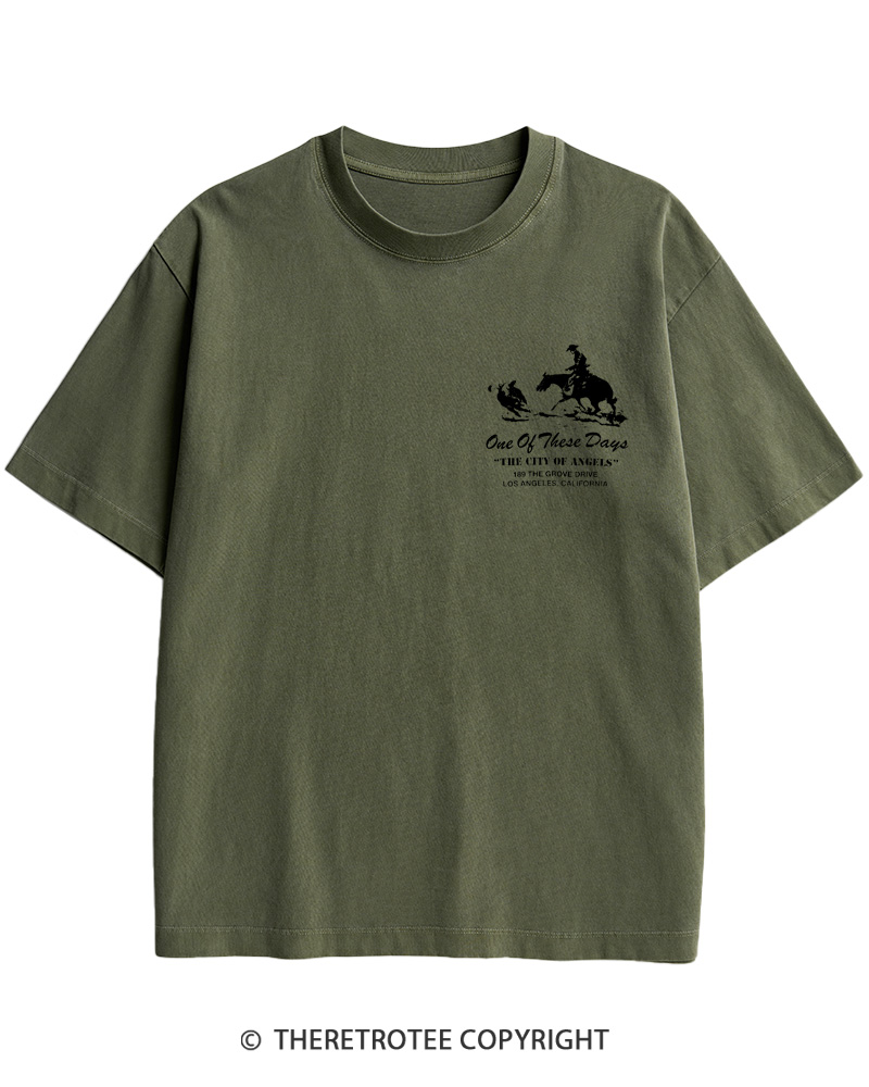 TheRetroTee One Of These Days 1955 Cotton T-Shirt