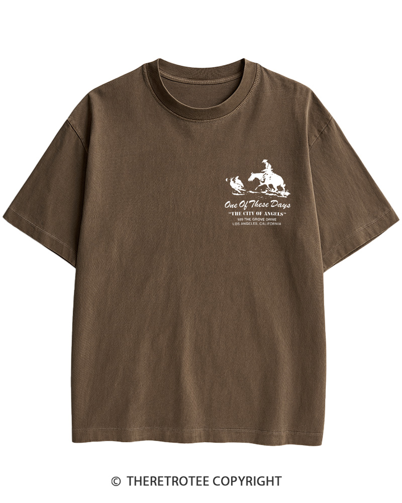 TheRetroTee One Of These Days 1955 Cotton T-Shirt