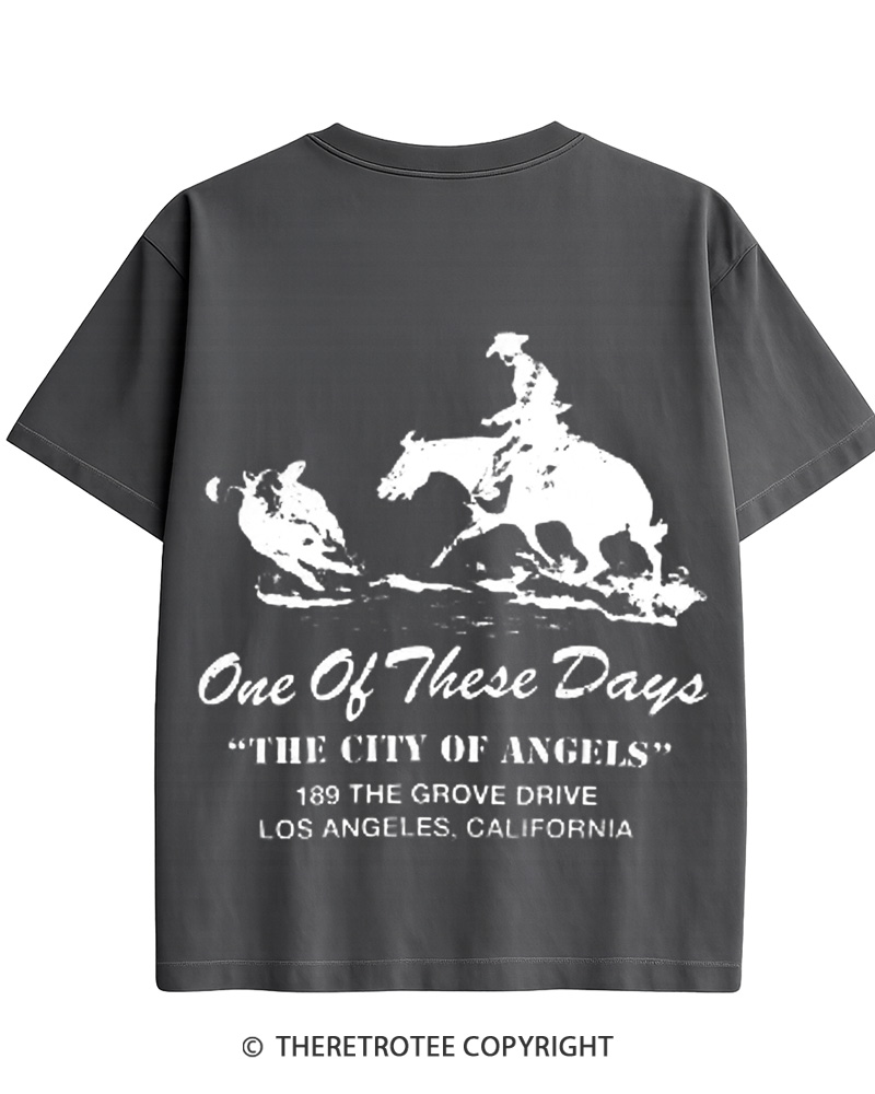 TheRetroTee One Of These Days 1955 Cotton T-Shirt